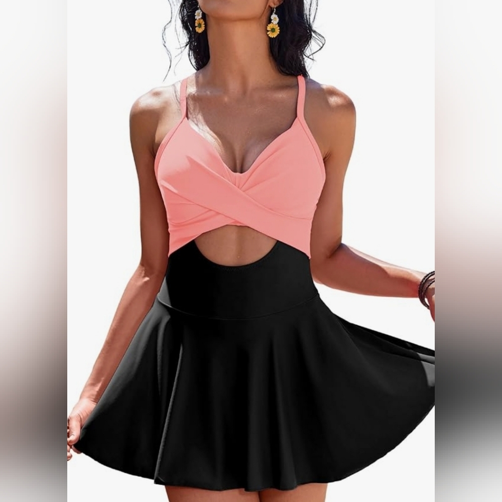 AI'MAGE Women's One Piece Swimdress